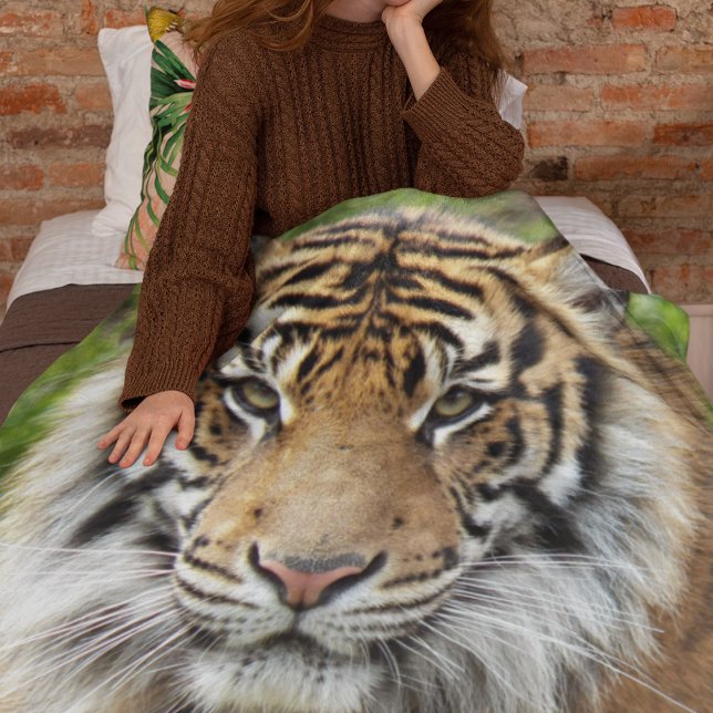 Big Cat Sumatran Tiger Fleecefilt (In Situ Bed)