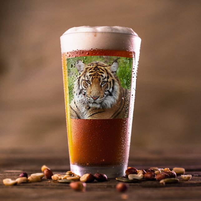 Big Cat Sumatran Tiger Photo Glaskopp (In Situ Beer)