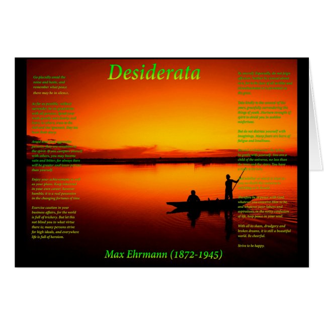 Big Catch Hälsningskort (Framsidan Horizontal)