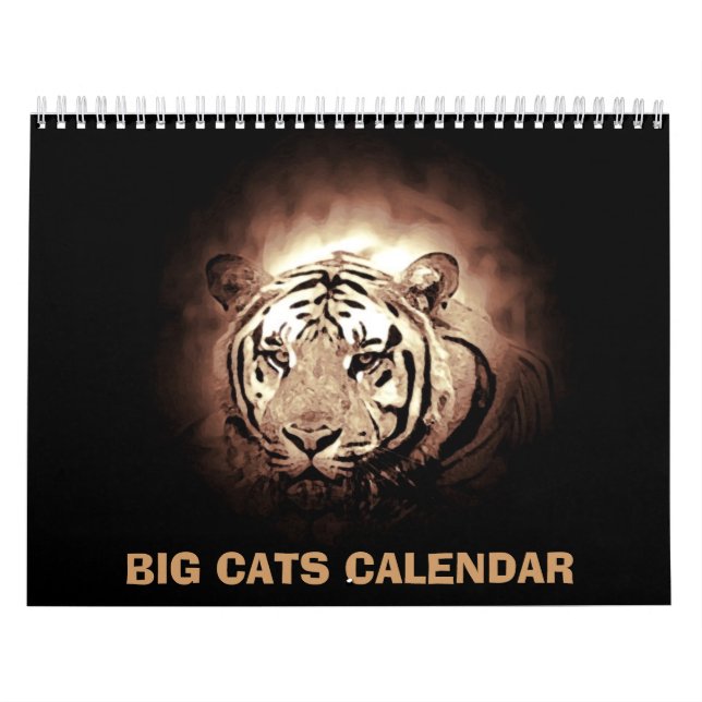 Big Cats Kalender (Omslag)