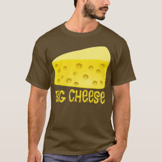 Big Cheese CEO Chef Ledare Ägare, roligt bidrag T Shirt