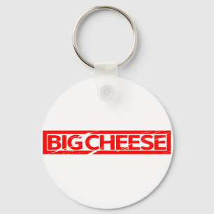 Big Cheese Frimärke Nyckelring