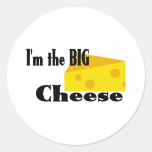 Big Cheese Runt Klistermärke