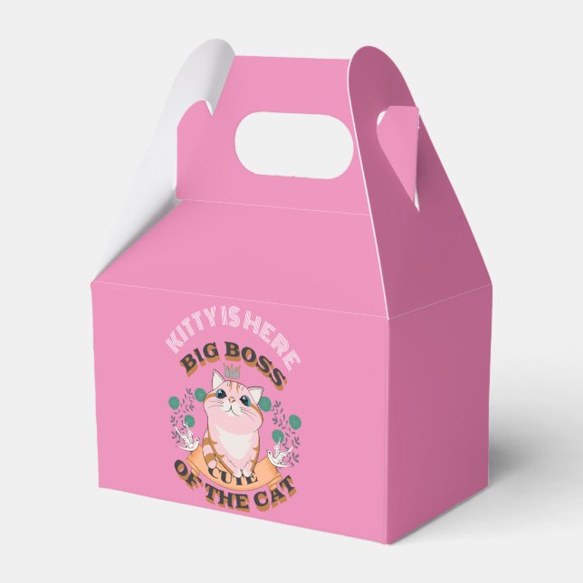 BIG CHEF CUTE CAT CUSTOMIZE PERSONLIG NAMN PRESENTASKAR (Framsidan Sidan)