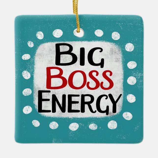 Big Chef Energy Ornament (Framsida)