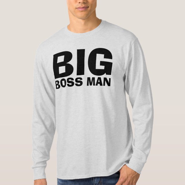 BIG CHEF MAN Manar, halvskjortor T Shirt (Framsida)