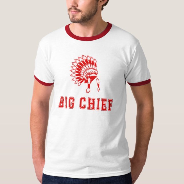 Big Chief Ringer Top Tee Shirt (Framsida)