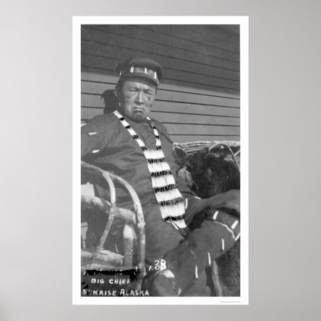 Big Chief Sunrise Alaska 1916 Poster (Framsidan)