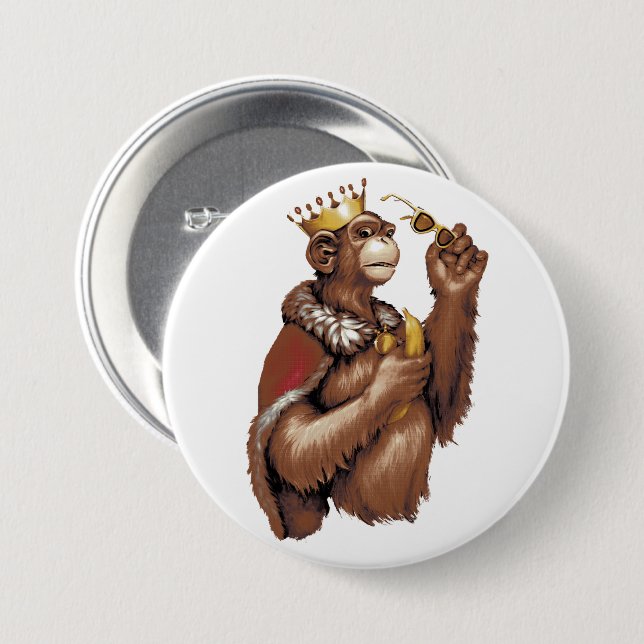 Big Chimpin' Knapp (Framsida & baksida)