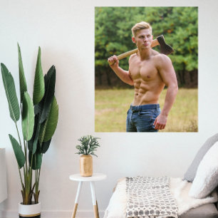 Big Chopper Hett Guy Poster