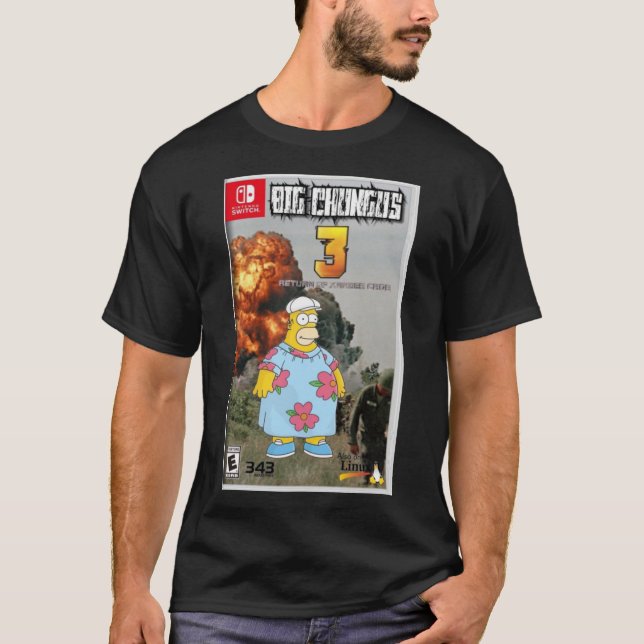 BIG CHUNGUS 3 Classic T-Shirt (Framsida)