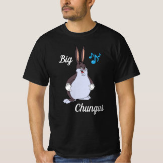 Big chungus -T-shirt, meme , cartoon rabbit, Funny T Shirt