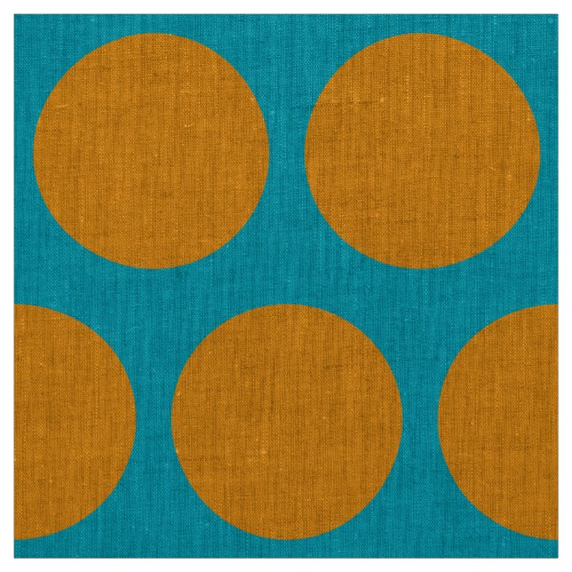 Big Circle Polka Dot Mönster Tyg (Provkarta)