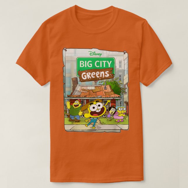 Big City Grönts Cricket and Family T Shirt (Design framsida)
