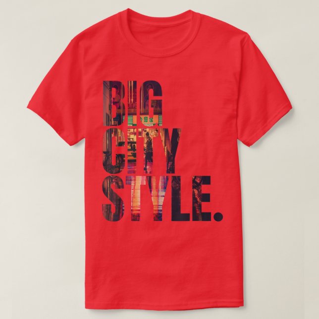 Big City Japan T Shirt (Design framsida)