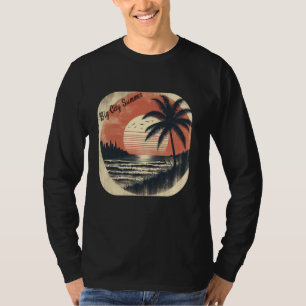 Big City Summer Sunshine Beach Tropical Retro Vibe T Shirt