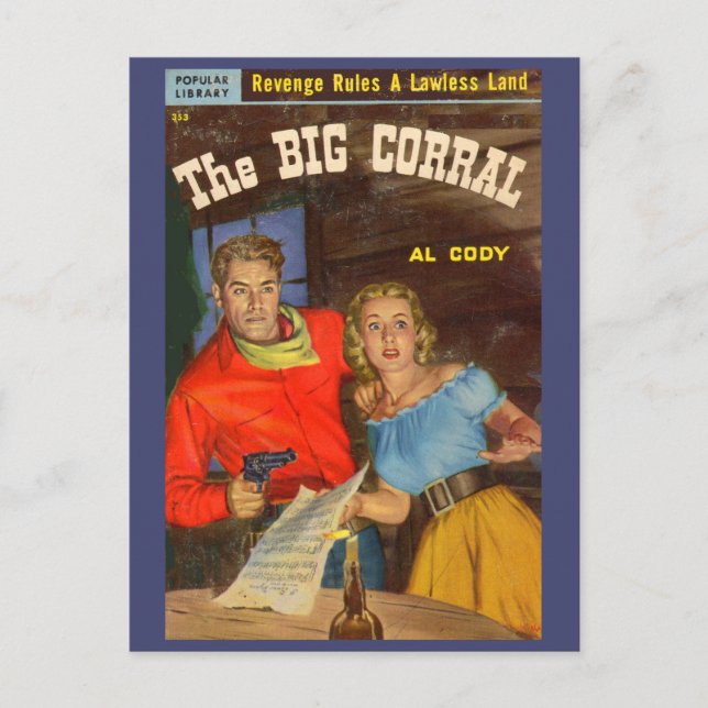 Big Corral-konst Vykort (Framsida)