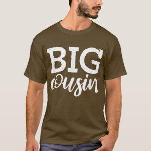 Big Cousin för pojkar och flickor, lustig familj T Shirt