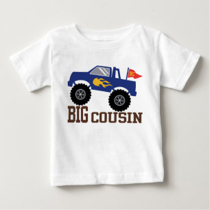 Big Cousin Monster Lastbil T Shirt