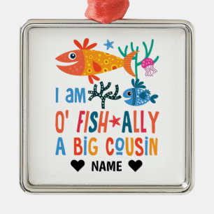 Big Cousin - officiellt en Big Cousin Julgransprydnad Metall
