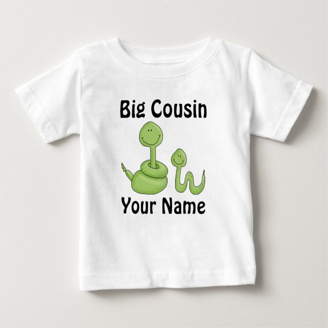Big Cousin Snake Personlig Shirt Tee Shirt (Framsida)