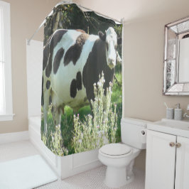 Big Cow från Wisconsin Shower Curtain