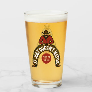 Big Cowboys Red & Blue Glaskopp