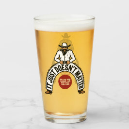 Big Cowboys White & Black Glaskopp