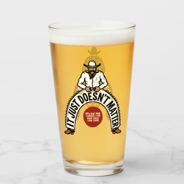 Big Cowboys White & Black Glaskopp (Framsida fylld)