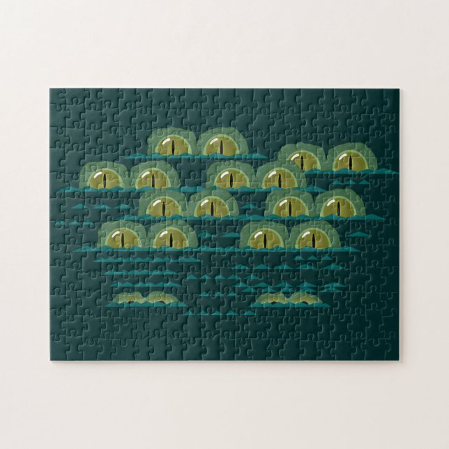 Big Croc Puzzle Pussel (Horisontell)