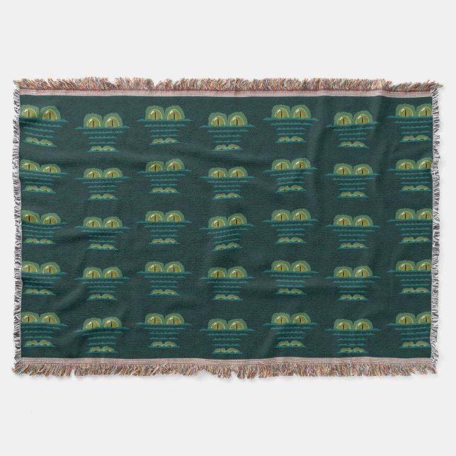 Big Croc Throw Blanket Filt (Framsidan)