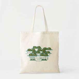Big Croc Tote Bag Tygkasse