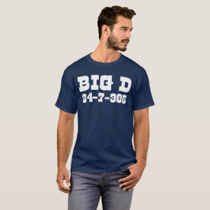 Big D 24-7-365 Shirt - för Dallas Football Fläkt T