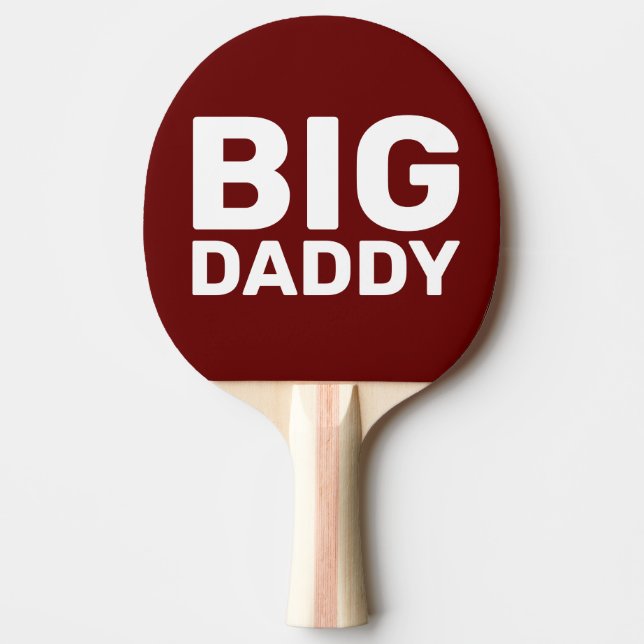 BIG DADDY PING PONG PADD;ES PINGISRACKET (Framsidan)