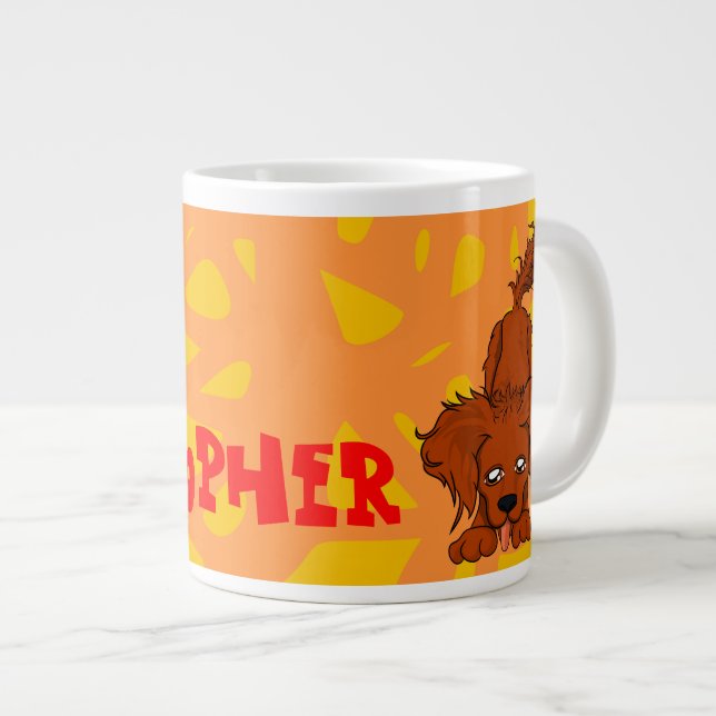 Big Danny Hund Jumbo Mugg (Framsida höger)