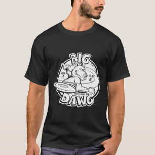 Big Dawg Disk Husky T Shirt