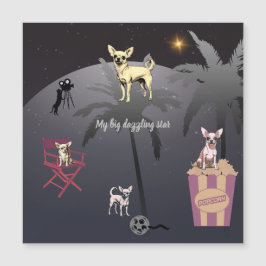 Big Dazzling Star-magnetkort