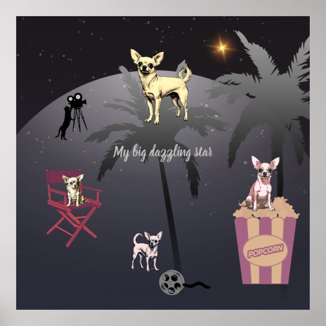 Big Dazzling Star Poster (Framsidan)