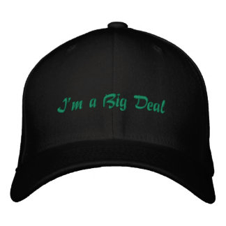Big Deal - Baseball Cap Broderad Keps