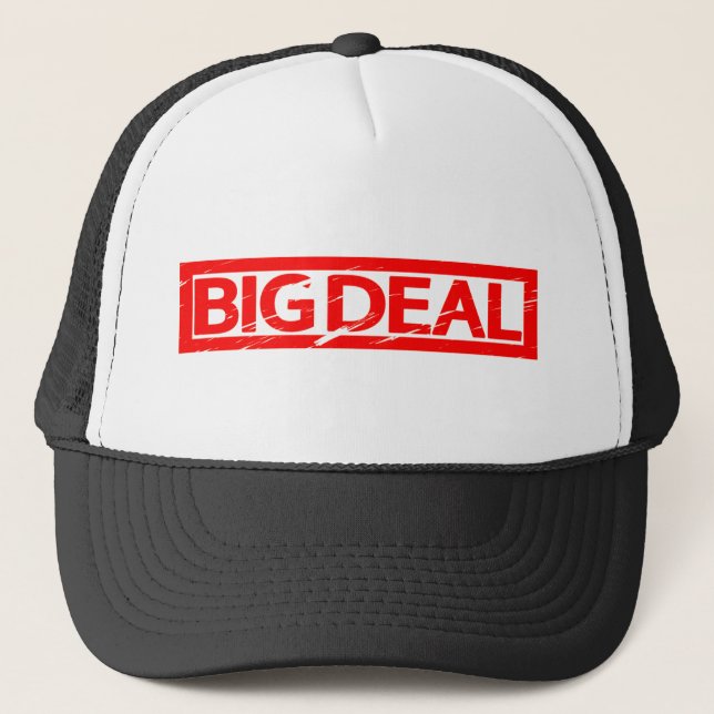 Big Deal Frimärke Keps (Framsida)