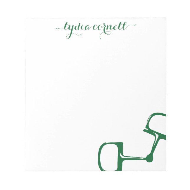 Big Dee Snaffle Bit Horse Anteckningsblock - Hunte (Framsida)