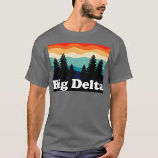 Big Delta Alaska Retro T Shirt