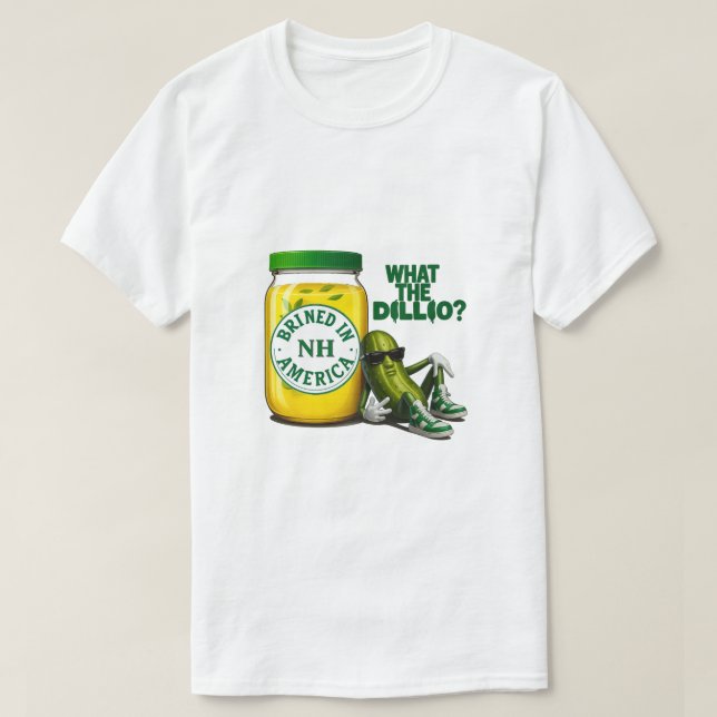 Big Dill Brined in America T-Shirt (Design framsida)