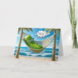 Big Dill Pickle i Hammock Kort