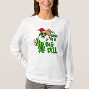 Big Dill Pickleball Santa T Shirt