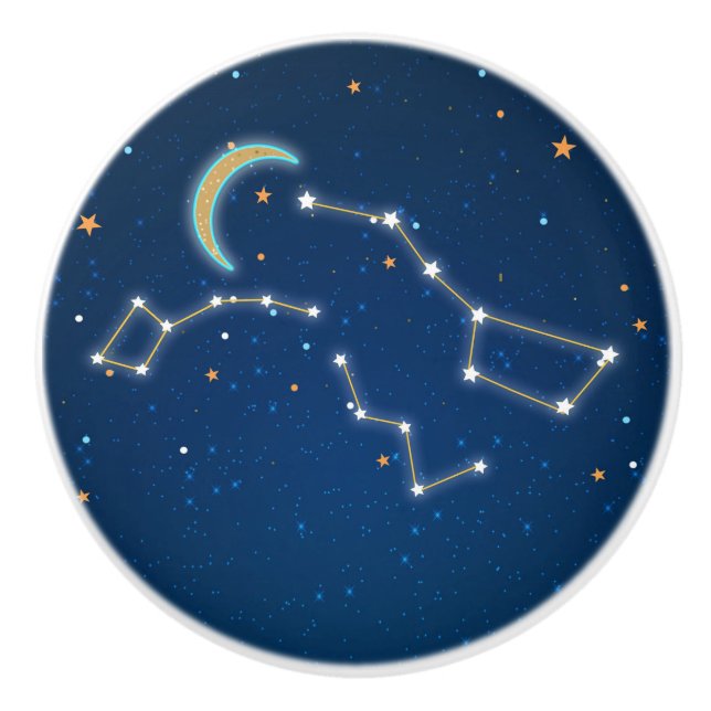 Big Dipper Star Gazing Constellation Celestial Him Knopp (Framsidan)