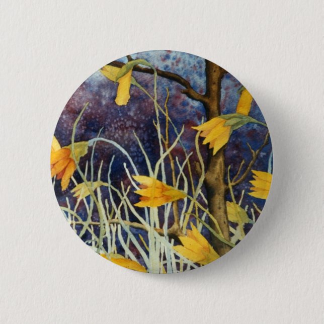 "Big Ditch #2" Blommigt-knapp Knapp (Framsida)