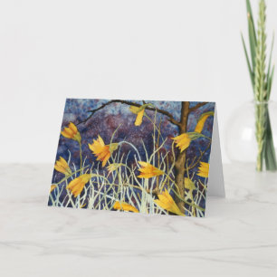 "Big Ditch Lily" Blommigt Greeting Card Kort