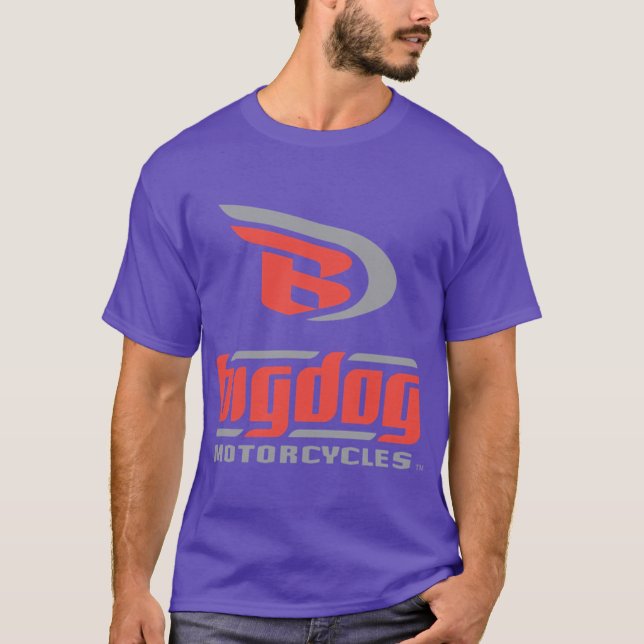 Big Dog Motorcykel present T Shirt (Framsida)