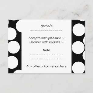 Big Dots in Black and White. OSA Kort
